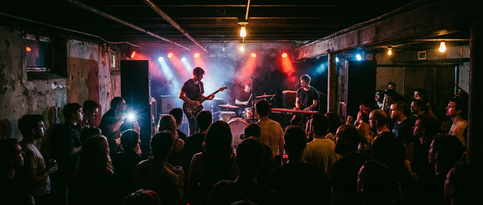 The Phantom Networks: How Underground Music Scenes Are Rewriting the Rules of Cultural Distribution
